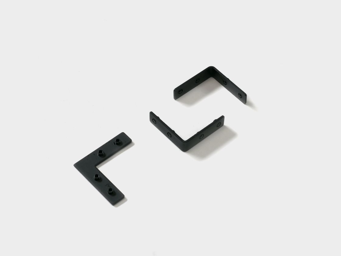 Черные коннекторы SY для горизонтального соединения трека