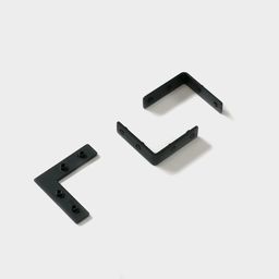 Черные коннекторы SY для горизонтального соединения трека