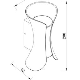 Светильник настенный GW, GW-8610-6-BLG-WW