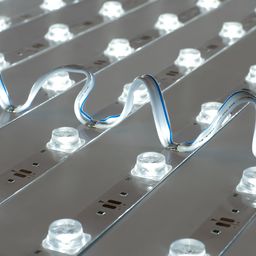 Холодный белый 7500K SMD2835 12В IP20 14.4Вт/м 12 LED/м SWG-212-12-W
