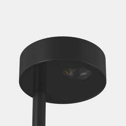 Верхняя часть ландшафтного светильника, вид снизу