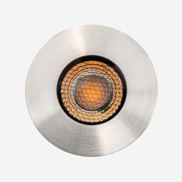 Лицевая часть светильника с линзой, вид спереди