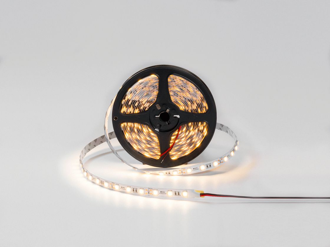 Катушка теплой светодиодной ленты SMD5050 12В IP20