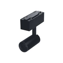Трековый светильник SY черный, вид сбоку на адаптер