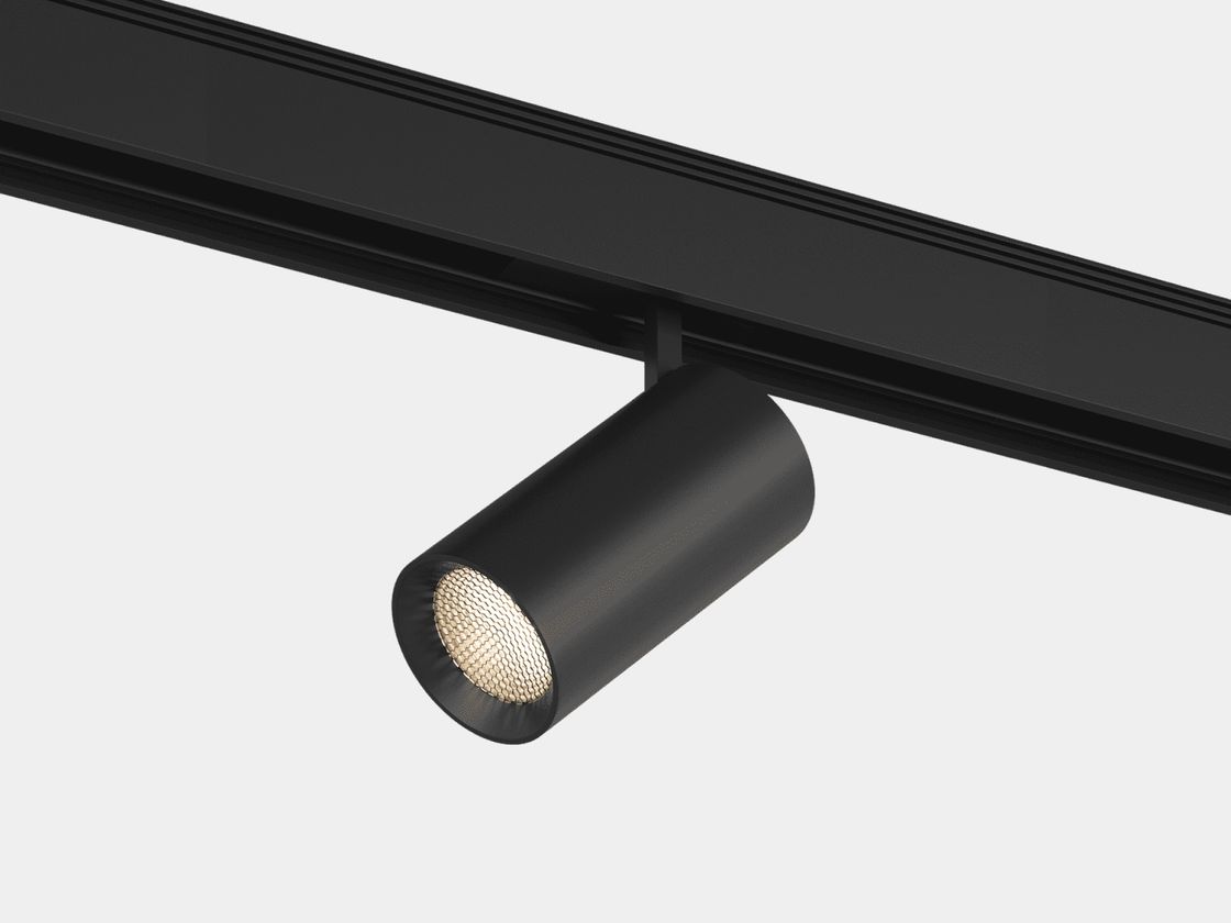 Светильник для низковольтного трека SY, черный, 24 вольт, SY-DIM-601202-BL-20-WW