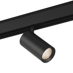 Светильник для низковольтного трека SY, черный, 24 вольт, SY-DIM-601202-BL-20-WW