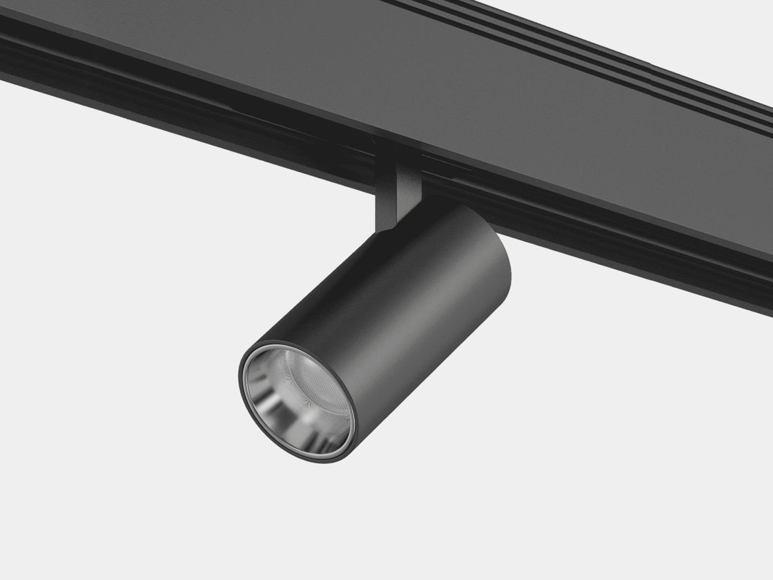 Светильник для низковольтного трека SY, черный, 3000K, SY-DIM-601201-BL-10-36-WW