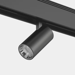 Светильник для низковольтного трека SY, черный, 3000K, SY-DIM-601201-BL-10-36-WW