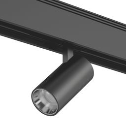 Светильник для низковольтного трека SY, черный, 3000K, SY-DIM-601201-BL-10-36-WW