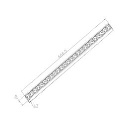 Светильник для трека SY черный, 30 Вт, 3000K, SY-DIM-601225-BL-30-WW