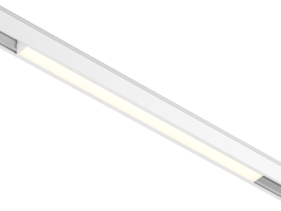 Светильник SY белый с включённой световой линией