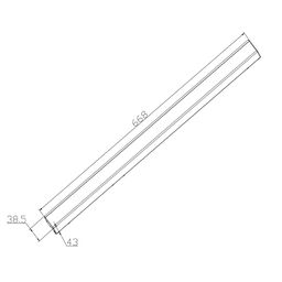Светильник для низковольтного трека SY белый, 24 Вт, SY-601212-WH-24-NW
