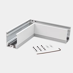 Угловой коннектор потолочный для серии SY , Белый , SY-601901-CN-WH