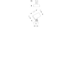 Светильник ландшафтный накладной, DL-3060R1-4-RGBWW-24