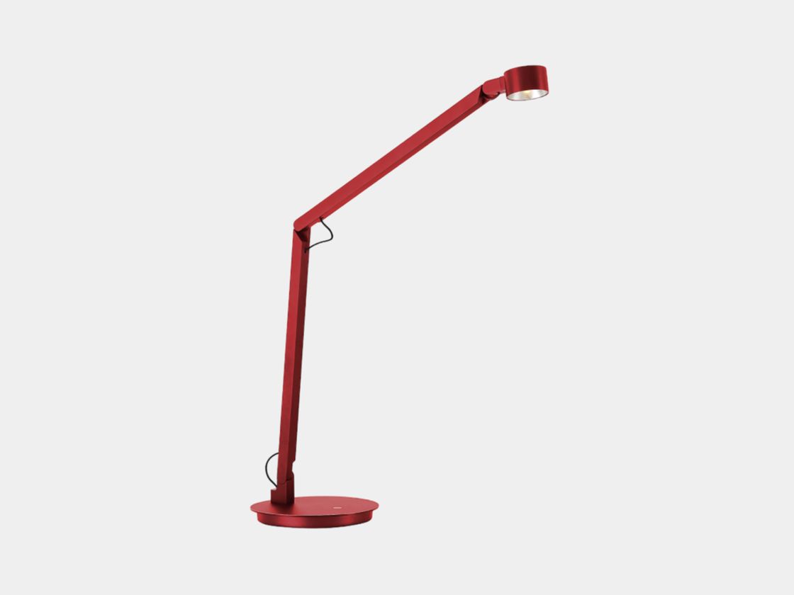 Светильник настольный JY T-049, красный, T-0499A-RD-WW