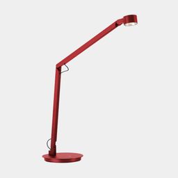 Красный настольный светильник DesignLed JY, вид сбоку