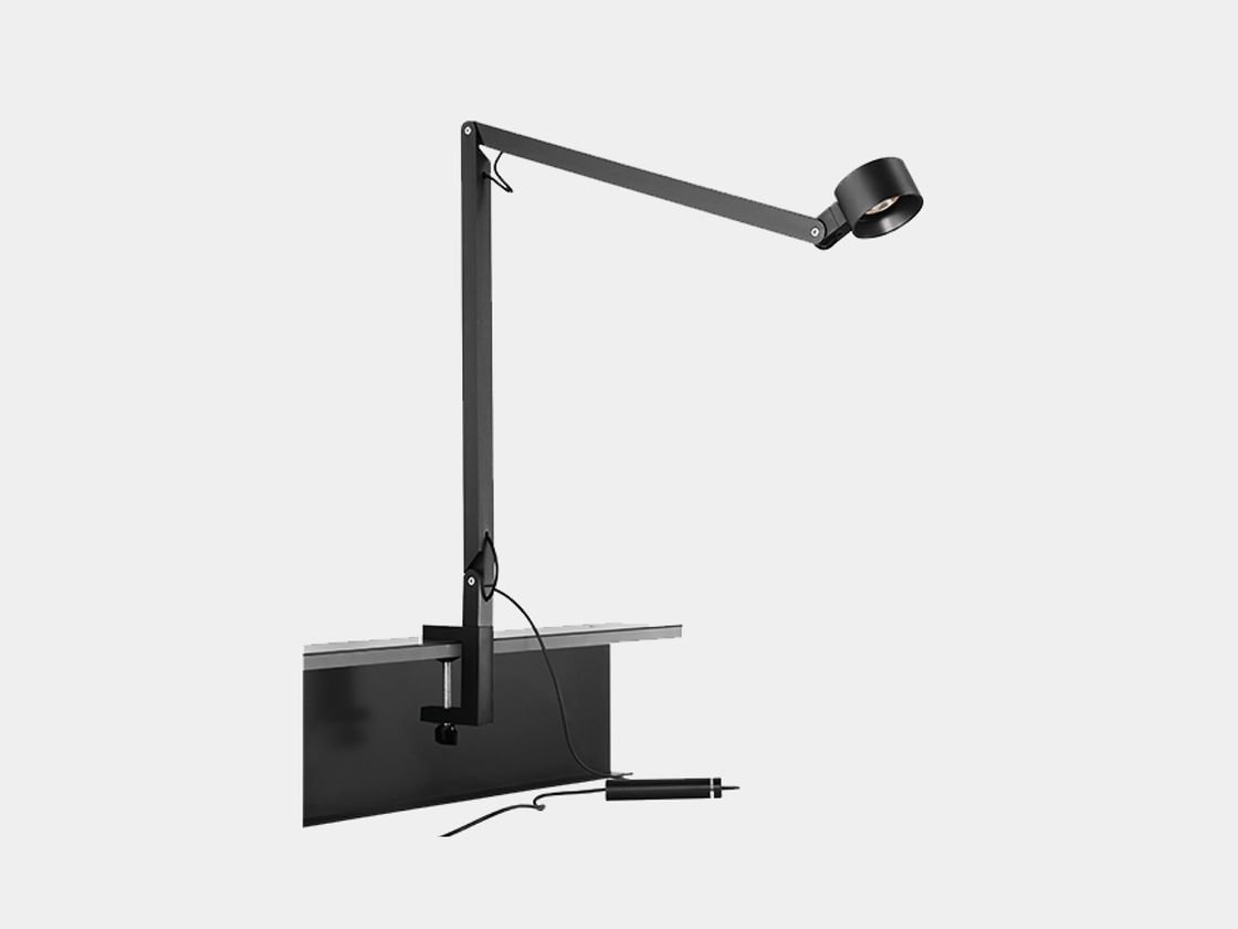 Светильник настольный JY T-049, черный, T-0499B-BL-WW