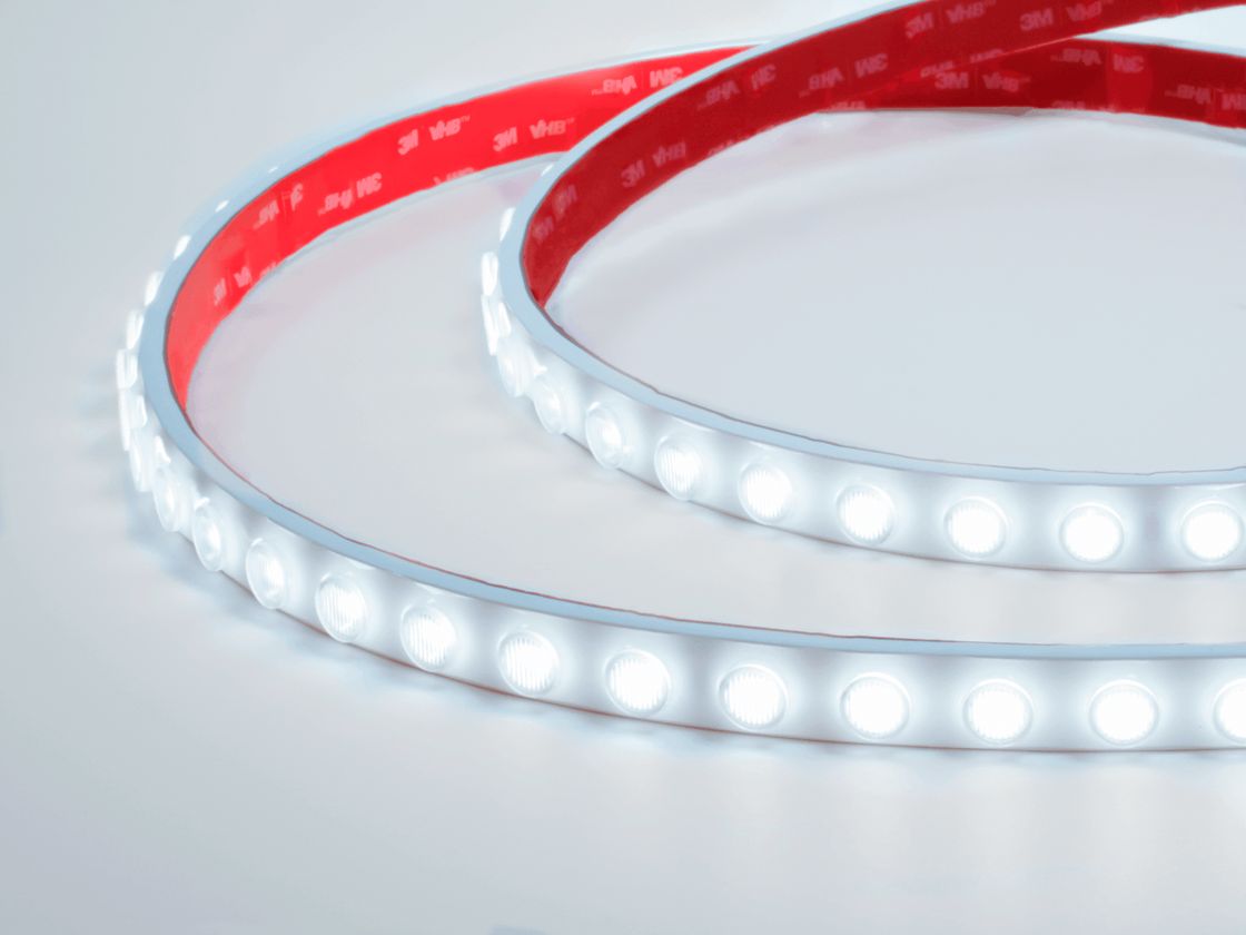Светодиодная лента Wallwasher  2835, 48 LED/м, 18 Вт/м, 24В , IP67, Цвет: Холодный белый, SWG-248-24-W20/45-67