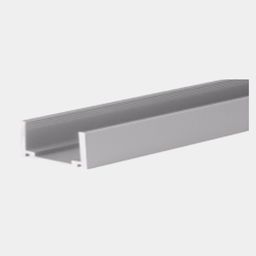 Алюминиевый крепеж для ленты, профиль 1000 мм