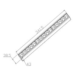 Светильник для низковольтного трека SY белый 25Вт, SY-601223-WH-25-NW