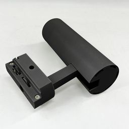 Трековый светильник черный, адаптер и корпус