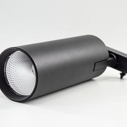 Черный трековый спот TL3P, вид сбоку