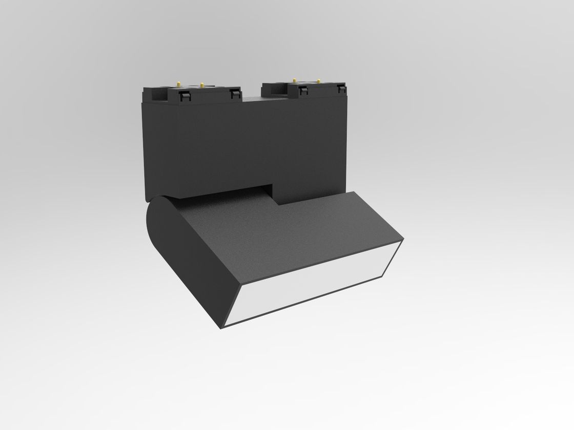 Трековый светильник SY черный, корпус и световая панель