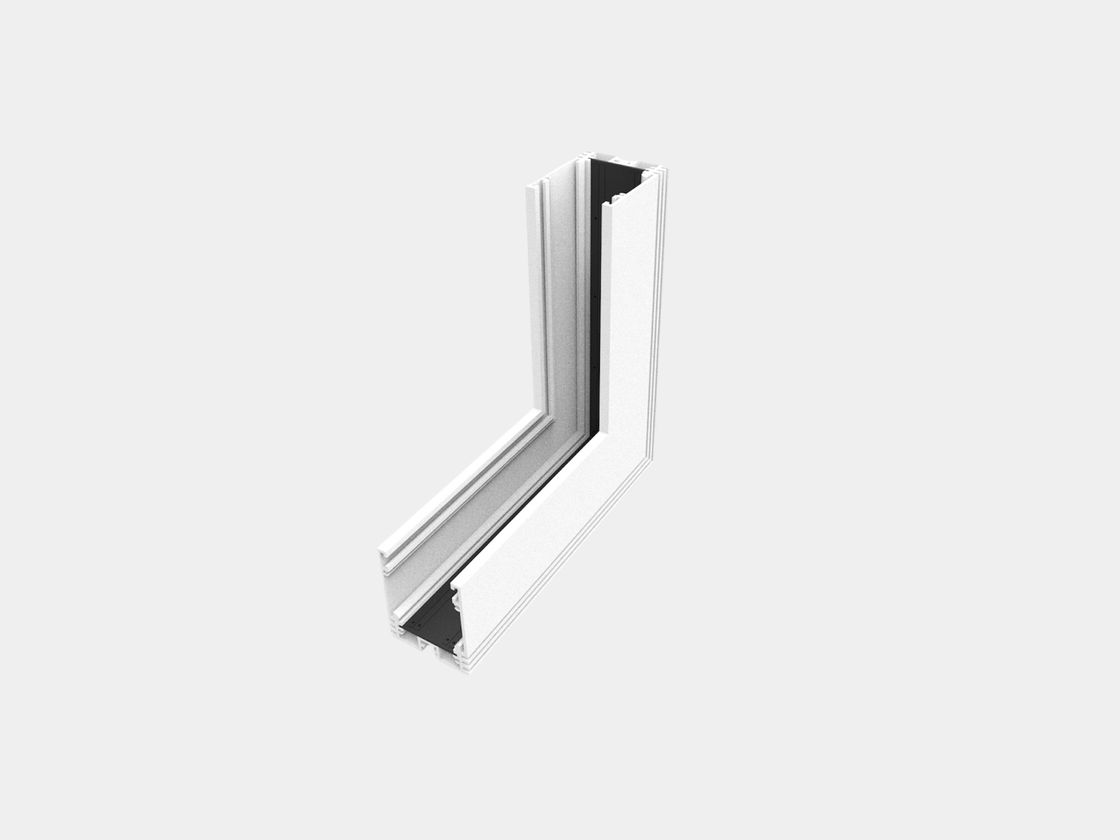 Угловой коннектор для накладного трека SY, белый