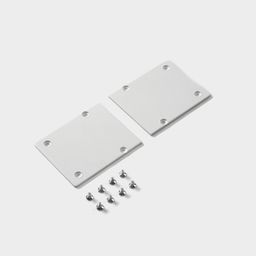 Заглушка для низковольтного трека SY белый IP20, ECS-SY-WH-2