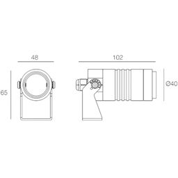Светильник ландшафтный светодиодный, AFMI-8303006-DN-H