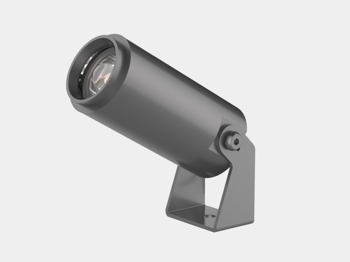Уличный накладной светильник NEKO, тёмно-серый корпус, поворотный кронштейн