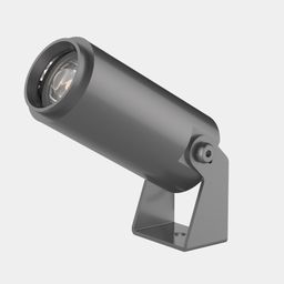 Уличный накладной светильник NEKO, тёмно-серый корпус, поворотный кронштейн