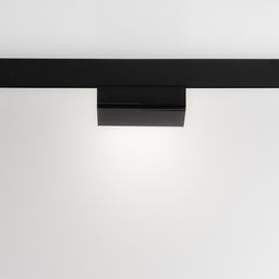 Светильник-книжка на треке, вид спереди по центру