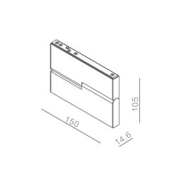 Светильник для низковольтного трека SY mini 5.2 Вт, SY-mini-521114-5.2-48-BL-NW
