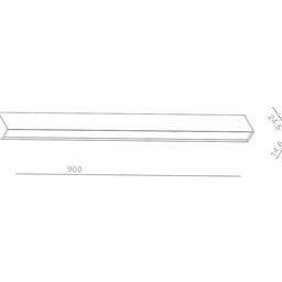Светильник для низковольтного трека SY mini 30 Вт, SY-mini-520814-30-48-BL-NW