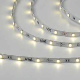 Светодиодная лента 5050, 30 LED/м, 7,2 Вт/м, 12В , IP20, Цвет: Нейтральный белый, SWG530-12-7.2-NW-M