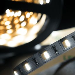 Светодиодная лента 5050, 60 LED/м, 14,4 Вт/м, 24В , IP20, Цвет: Теплый белый + холодный белый, SWG560-24-14.4-WWW-M