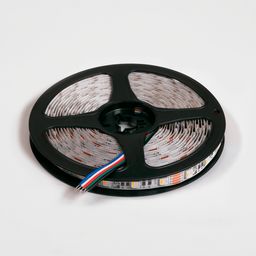 Светодиодная лента 5050, 60 LED/м, 19,2 Вт/м, 12В , IP20, Цвет: RGB + нейтральный белый, SWG560-12-19.2-RGB+NW-M