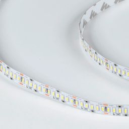 Фрагмент ленты SMD3014 12В, вид сверху