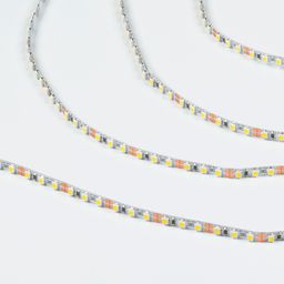 Светодиодная лента SMD3528 на белом фоне, вид сверху