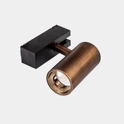 Светильник трековый для низковольтного трека SY Латунь, SY-601201-BR-10-36-NW