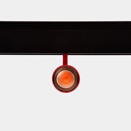Светильник трековый для низковольтного трека SY красный, SY-601201-RD-10-36-NW