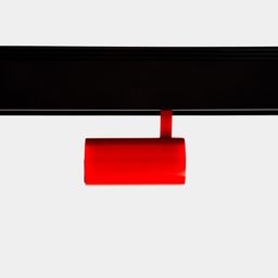 Светильник трековый для низковольтного трека SY красный, SY-601201-RD-10-36-NW