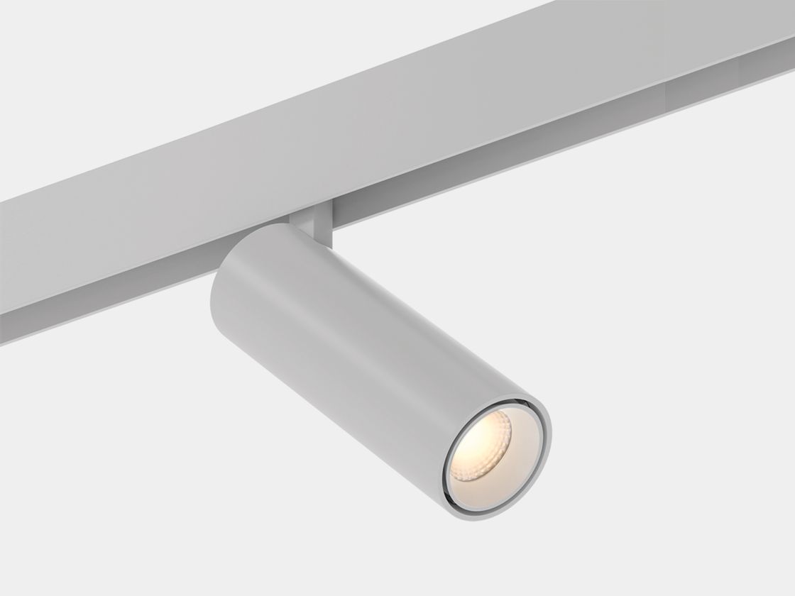 Светильник для низковольтного трека SY mini, 11.6Вт, теплый белый, SY-mini-522015E-11.6-48-WH-WW