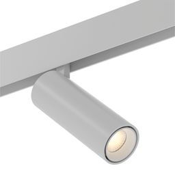 Белый магнитный трековый спот SY mini, вид сбоку