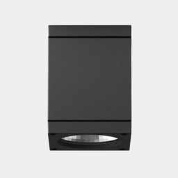 Накладной уличный светильник темно-серый, вид спереди