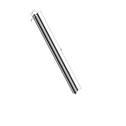 Трек SY низковольтный универсальный, черный , 2м , SY-601010-2-BL