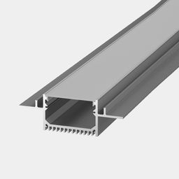 Алюминиевый профиль LG49 без видимой рамки, с экраном