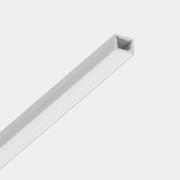 Накладной алюминиевый профиль Design LED LS1613, 2500 мм, белый, LS.1613-W-R