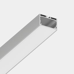 Подвесной/накладной алюминиевый профиль Design LED LS 4932, 2500 мм, анодированный, LS.4932